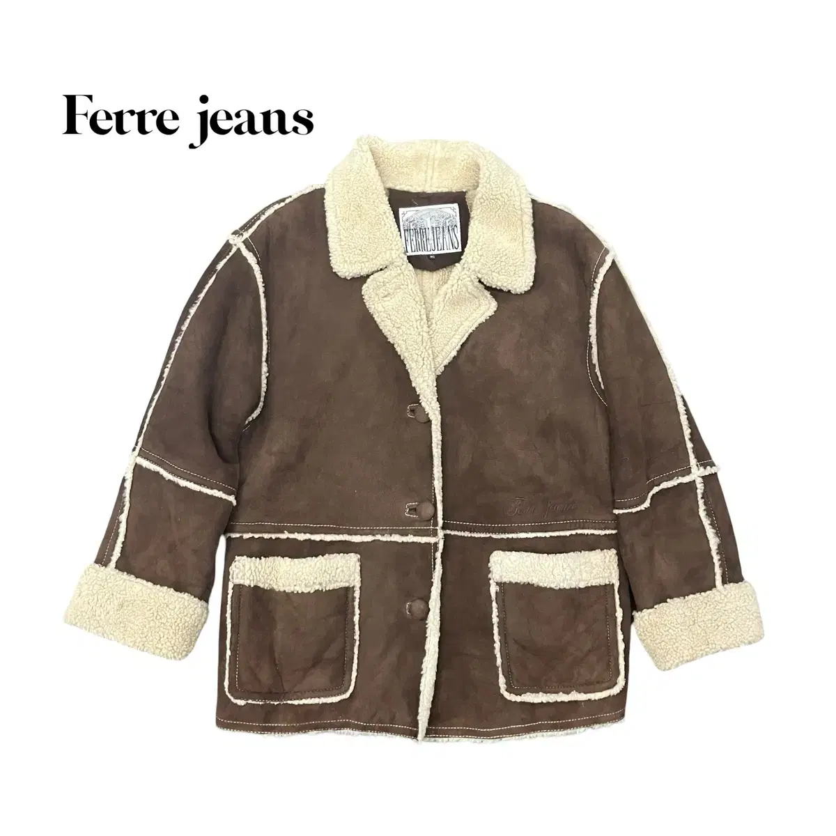 (95)Ferre jeans무스탕